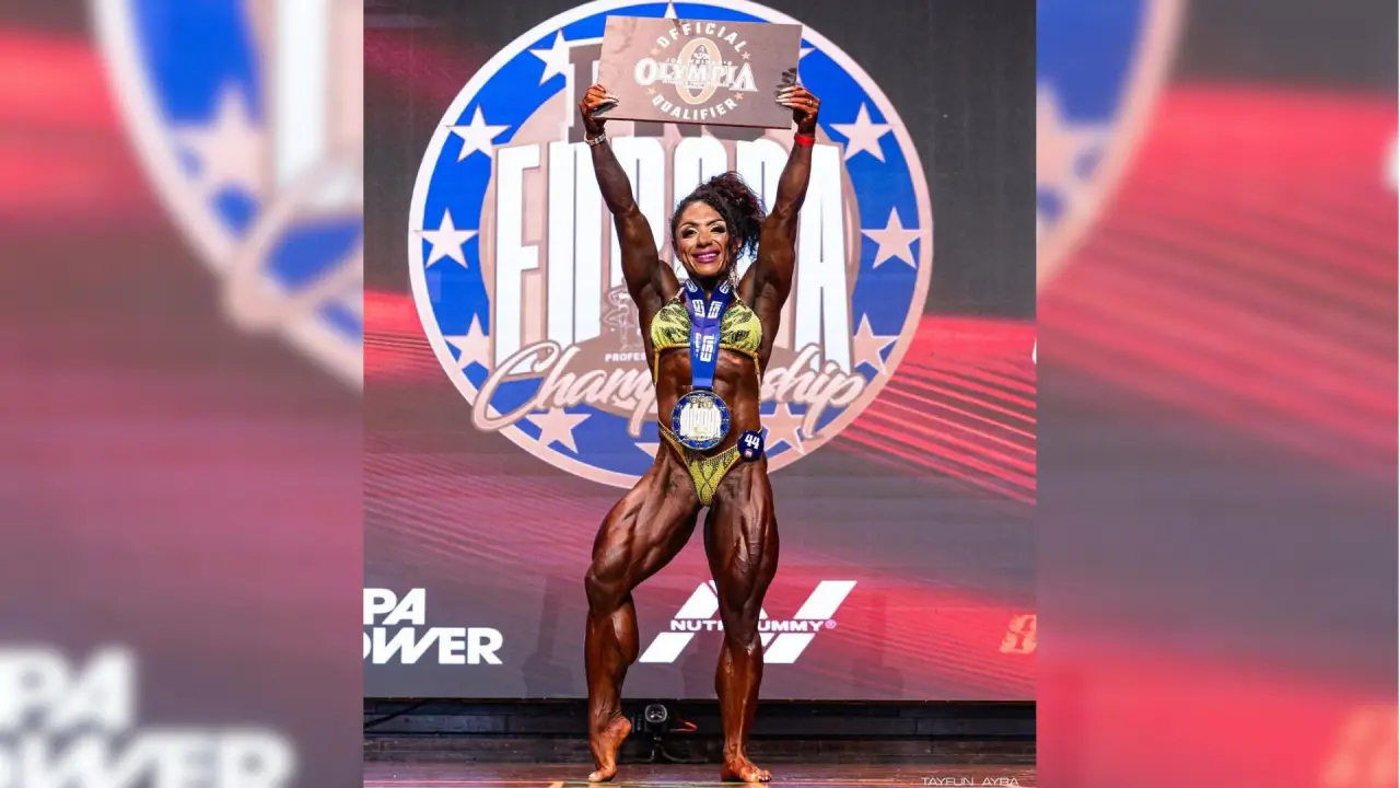 Potosina Karla Torres hace historia en el fisicoculturismo