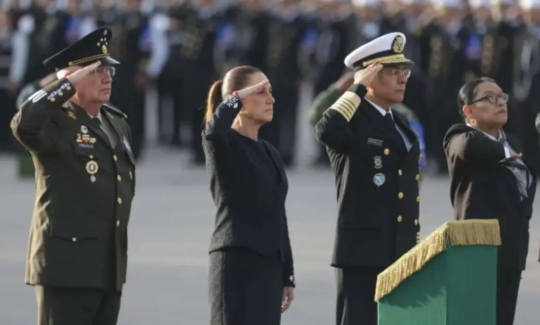 Sheinbaum encabeza homenaje a víctimas del 85 y 2017