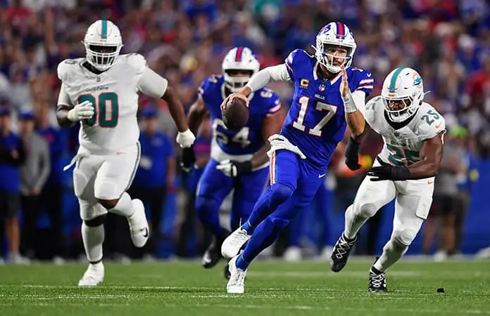 Triunfan los Bills ante los Dolphis