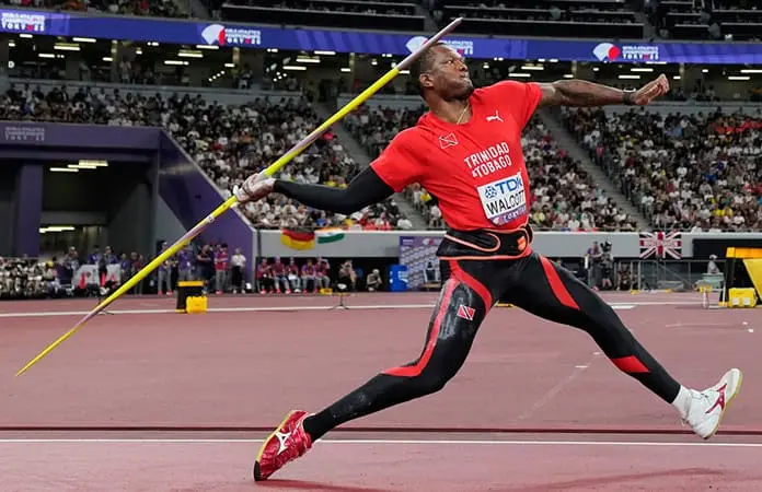 Walcott conquista el oro en jabalina