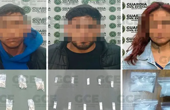 Capturan a tres "narcos" en la capital