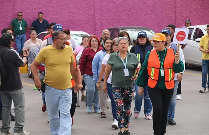 Con éxito realizan simulacro en CREE