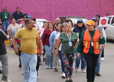 Con éxito realizan simulacro en CREE