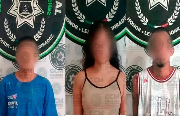 Con marihuana, sorprenden a individuos en Chole