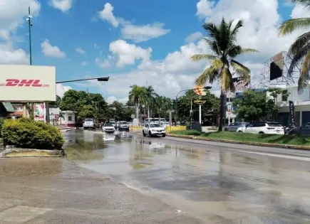 Enorme fuga deja sin agua a varias zonas de Valles