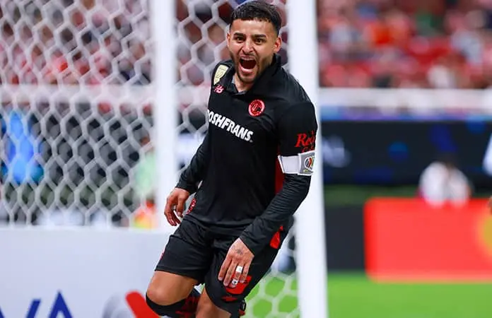 El Toluca golea al Guadalajara