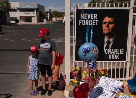 Genera tensión funeral de Charlie Kirk