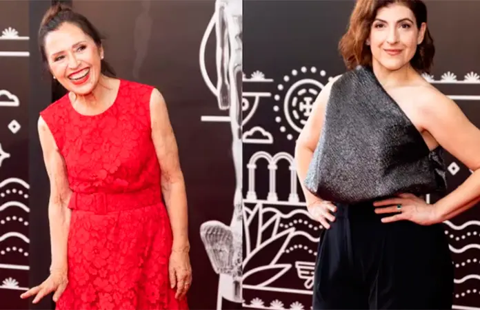 María Rojo y Karina Gidi deslumbran en la alfombra roja del Premio Ariel 2025