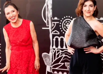 María Rojo y Karina Gidi deslumbran en la alfombra roja del Premio Ariel 2025