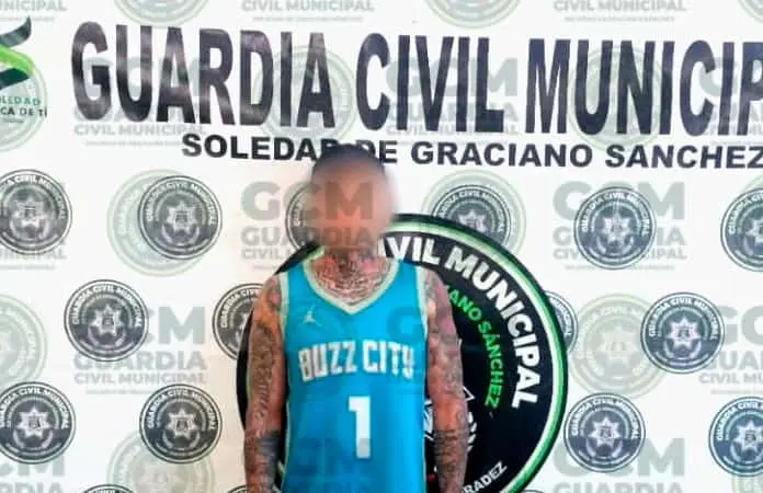 Presunto “narco” es atrapado en Soledad