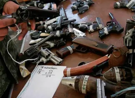 Aseguradas, mil 700 armas de fuego a células del crimen: SSPC