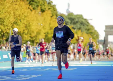 Harry Styles se destaca en el Maratón de Berlín Harry Styles se destaca en el Maratón de Berlín