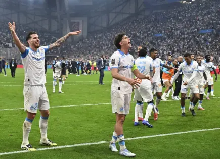 Olympique de Marsella rompe racha al vencer al PSG en la Ligue 1