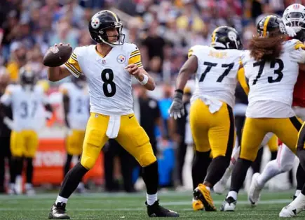 Steelers vencen a los Patriots