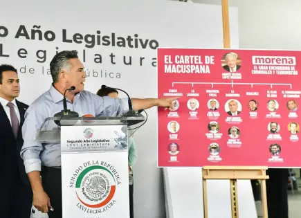 Alito presenta al Cártel de Mascuspana; AMLO, su líder