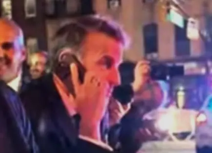 Todo está cerrado por tu culpa, dice Macron a Trump