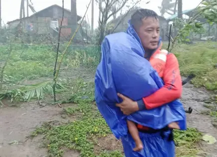 Un supertifón amenaza a varios países asiáticos