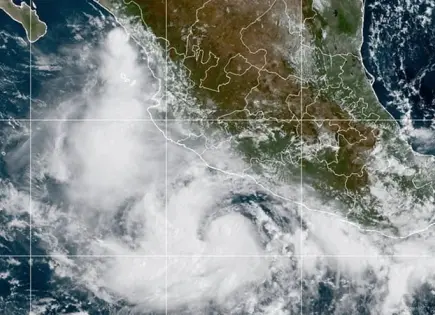 Alcanza Narda fuerza de huracán en el Pacífico Alcanza Narda fuerza de huracán en el Pacífico