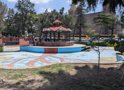 Alistan rehabilitación de lago en Alameda Juan Sarabia Alistan rehabilitación de lago en Alameda Juan Sarabia