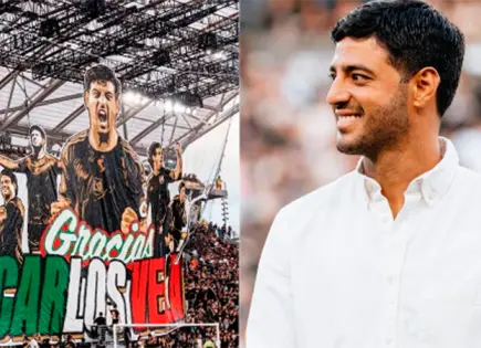Carlos Vela agradece emotivo homenaje en LAFC Carlos Vela agradece emotivo homenaje en LAFC
