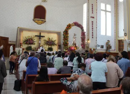 Celebran a Nuestra Señora de Las Mercedes