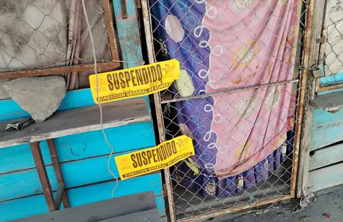 Clausuran local de persona con discapacidad