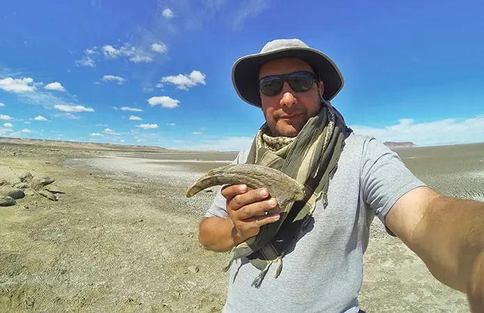 Descubren dinosaurio con poderosas garras