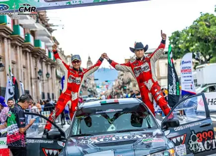 Ganan Cordero y Hdz. el Rally Patrio Ganan Cordero y Hdz. el Rally Patrio