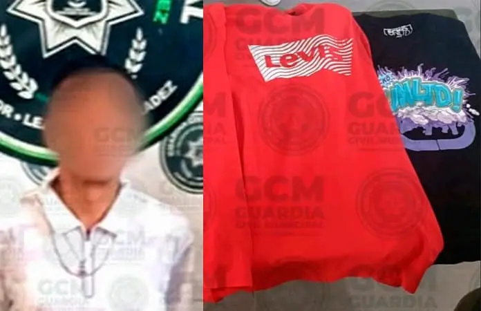 Presunto fardero es sorprendido en flagrancia