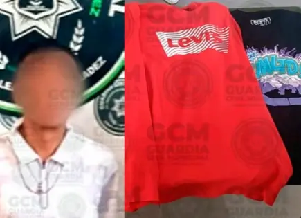 Presunto fardero es sorprendido en flagrancia