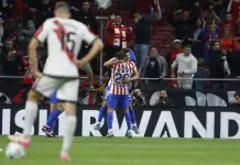 Triplete de Julián Álvarez le da la victoria al Atlético