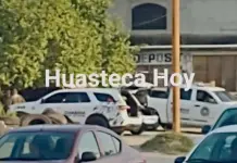 Reciben con ponchallantas a avanzada del gobernador en Valles