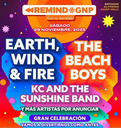 Remind GNP: Concierto que revive lo mejor de los 70