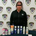Sorprenden a mujer robando en una tienda