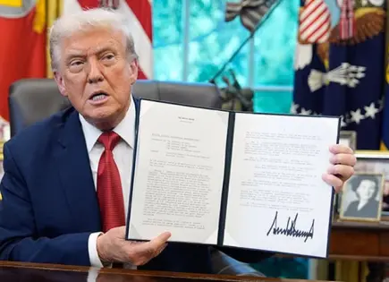 D. Trump anuncia aranceles a medicinas