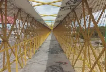 Hallan riesgos en puentes peatonales; incluyen el de Mu&ntilde;oz-R&iacute;o Santiago
