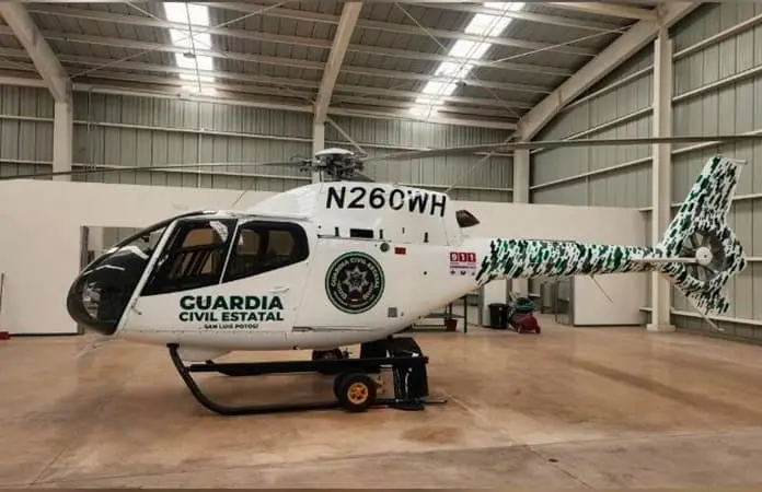 Impedido para volar, el nuevo helicóptero