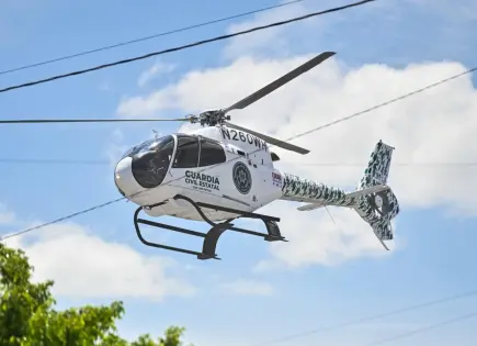 Opera helicóptero con matrícula provisional: SSPC