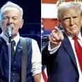 Springsteen pide destituir a Trump