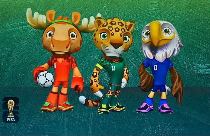 Tendrá Mundial tres mascotas