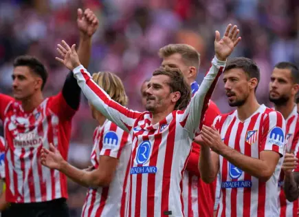 Con goleada, el Atlético frena al Real (5-2)