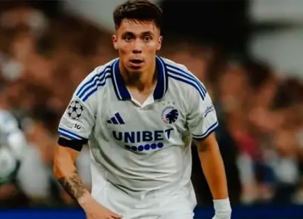 Rodrigo Huescas lidera en asistencias en la liga danesa