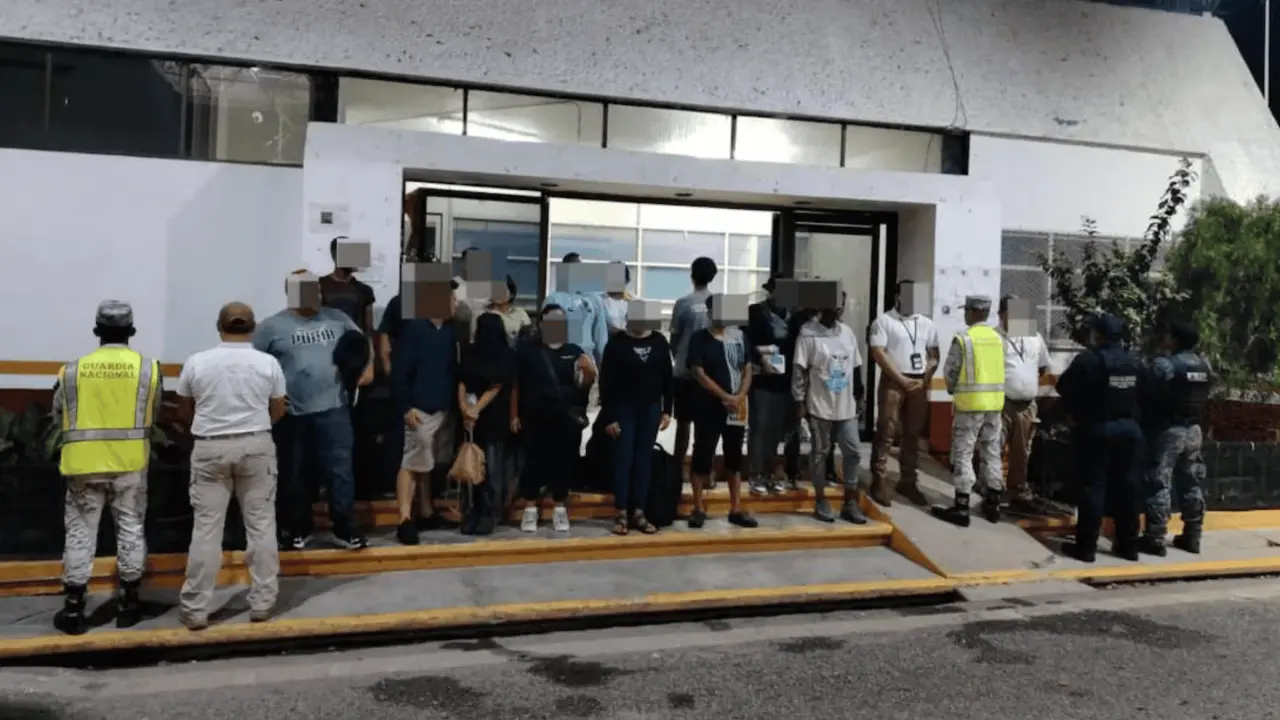 Semar rescata a 16 migrantes en operativo en Chiapas