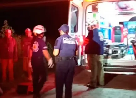 Motociclista chocó contra auto, grave