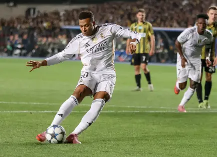 El Real Madrid propina goleada al Kairat Almaty