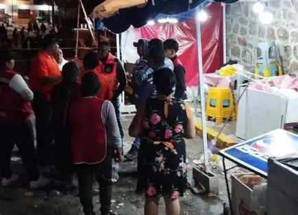 Fueron nueve los heridos por explosión