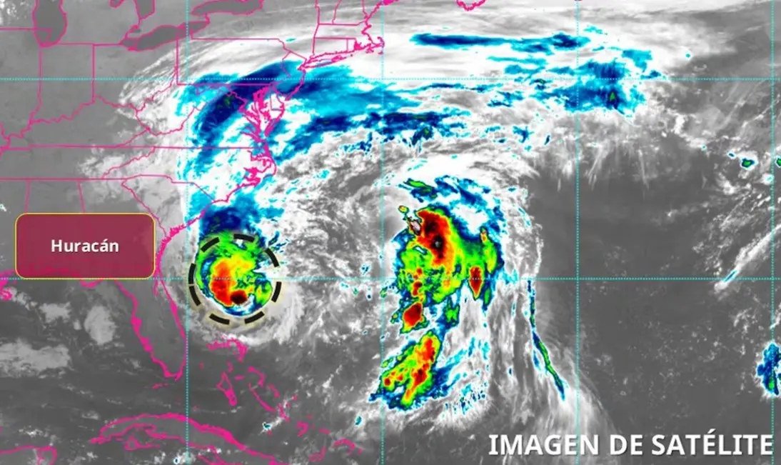 Imelda se convierte en huracán categoría 1 en el Atlántico