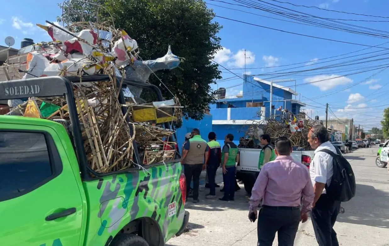Incendio en taller clandestino de pirotecnia deja dos heridos