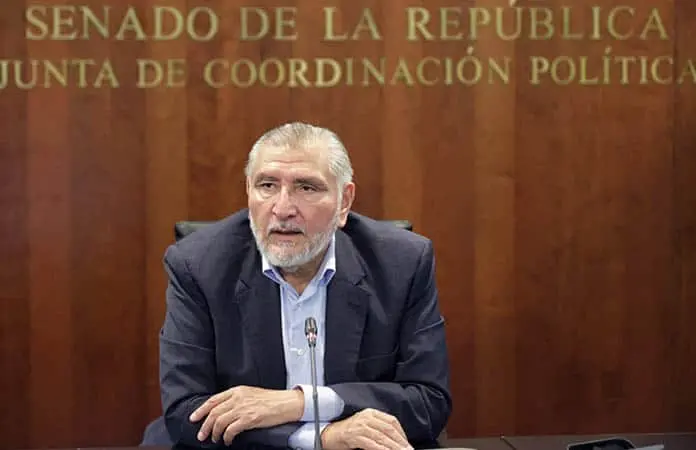 Laura Itzel Castillo respalda a Adán Augusto López en el Senado