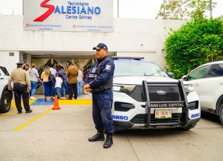 Por amenaza en redes, revisan instalaciones y mochilas en el Salesiano